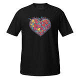 T-Shirt Only Hearts - Black