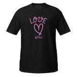 T-Shirt Love Wins - Black