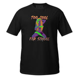 T-Shirt Too Cool For School - Nero