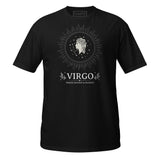 T-Shirt Segno Zodiacale Vergine - Nero