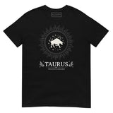 T-Shirt Taurus Zodiac Sign - Black