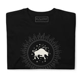 T-Shirt Taurus Zodiac Sign - Black