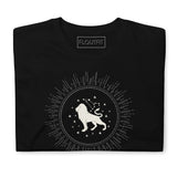 T-Shirt Leo Zodiac Sign - Black