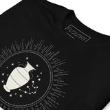 T-Shirt Aquarius Zodiac Sign - Black