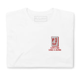 T-Shirt Ricamata Amami Come Un Re