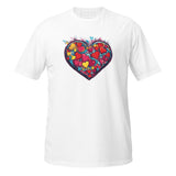 T-Shirt Only Hearts - White