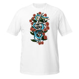 T-Shirt Serpente e Morte - Bianco