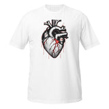 T-Shirt Cuore Meccanico - Bianco