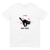 T-Shirt Bad Luck Cat - White