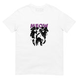 T-Shirt Ghost Cat Meow - White