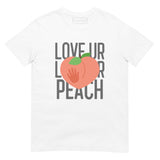 T-Shirt Love Your Peach - White