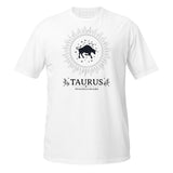 T-Shirt Taurus Zodiac Sign - White