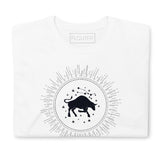 T-Shirt Taurus Zodiac Sign - White