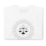 T-Shirt Segno Zodiacale Bilancia