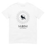 T-Shirt Leo Zodiac Sign - White