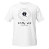 T-Shirt Segno Zodiacale Gemelli - Bianco