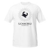 T-Shirt Segno Zodiacale Cancro - Bianco