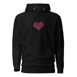 Hoodie Love You Forever Embroidered - Black