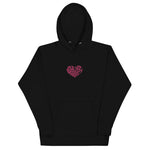 Hoodie Love You Forever Embroidered