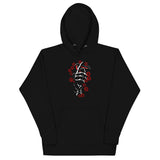 Hoodie Snake and Death - Black