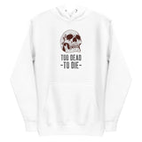 Hoodie Skull - White